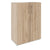 PRO Flügeltürenschrank | 3 OH, 800 - 1200 x 1140 mm, Soft-Close, Natureiche