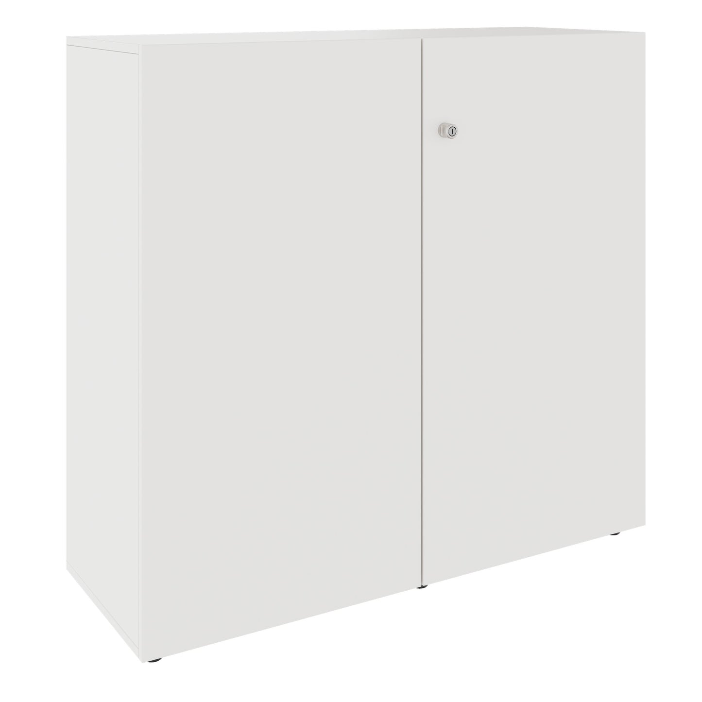PRO Armoire à portes battantes | 3 OH, 800 - 1200 x 1140 mm, fermeture douce, blanc