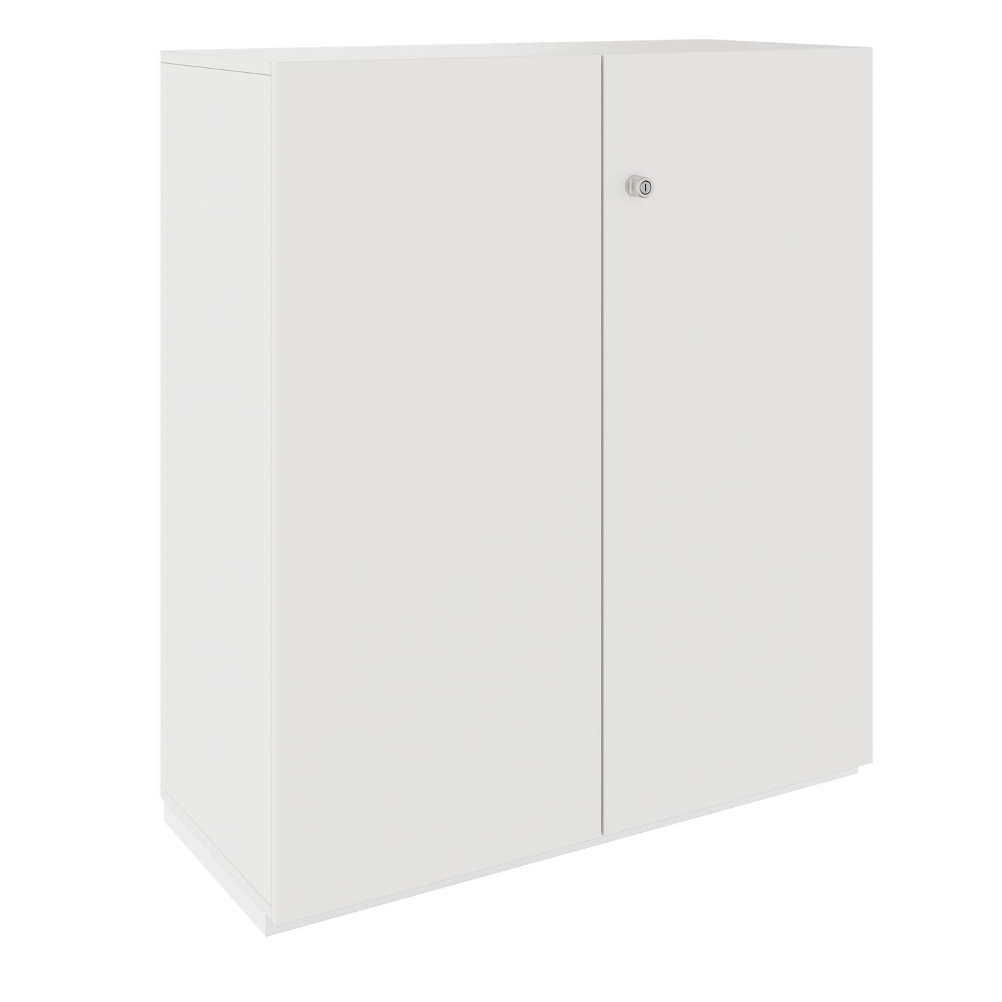PRO Armoire à portes battantes | 3 OH, 800 - 1200 x 1140 mm, fermeture douce, blanc
