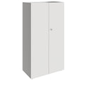 PRO Flügeltürenschrank | 4 OH, 800 - 1200 x 1510 mm, Soft-Close, Graphit / Weiß - 1 Thumbnail Image