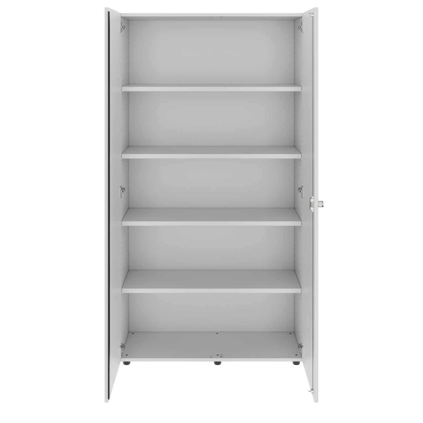 PRO Armoire de porte d'aile | 5 oh, 800 - 1200 x 1880 mm, doux -close, gris