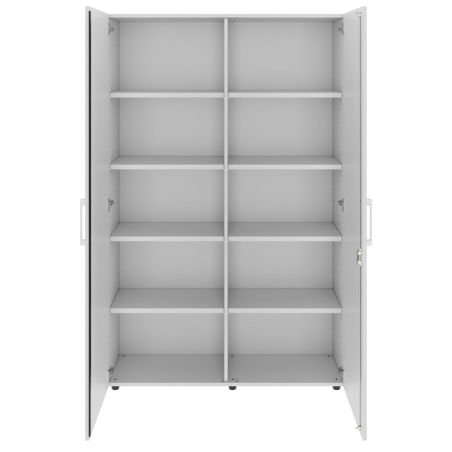 PRO Armoire de porte d'aile | 5 oh, 800 - 1200 x 1880 mm, doux -close, gris