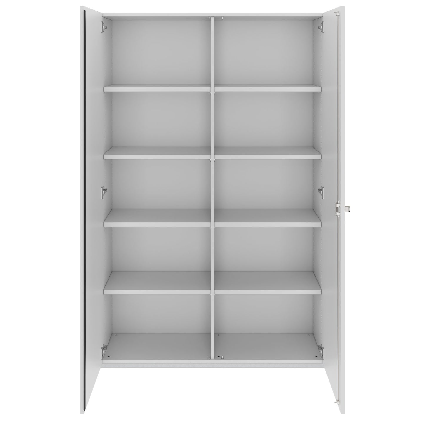 PRO Armoire de porte d'aile | 5 oh, 800 - 1200 x 1880 mm, doux -close, gris