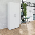 PRO Flügeltürenschrank | 5 OH, 800 - 1200 x 1880 mm, Soft-Close, Grau - 15 Thumbnail Image