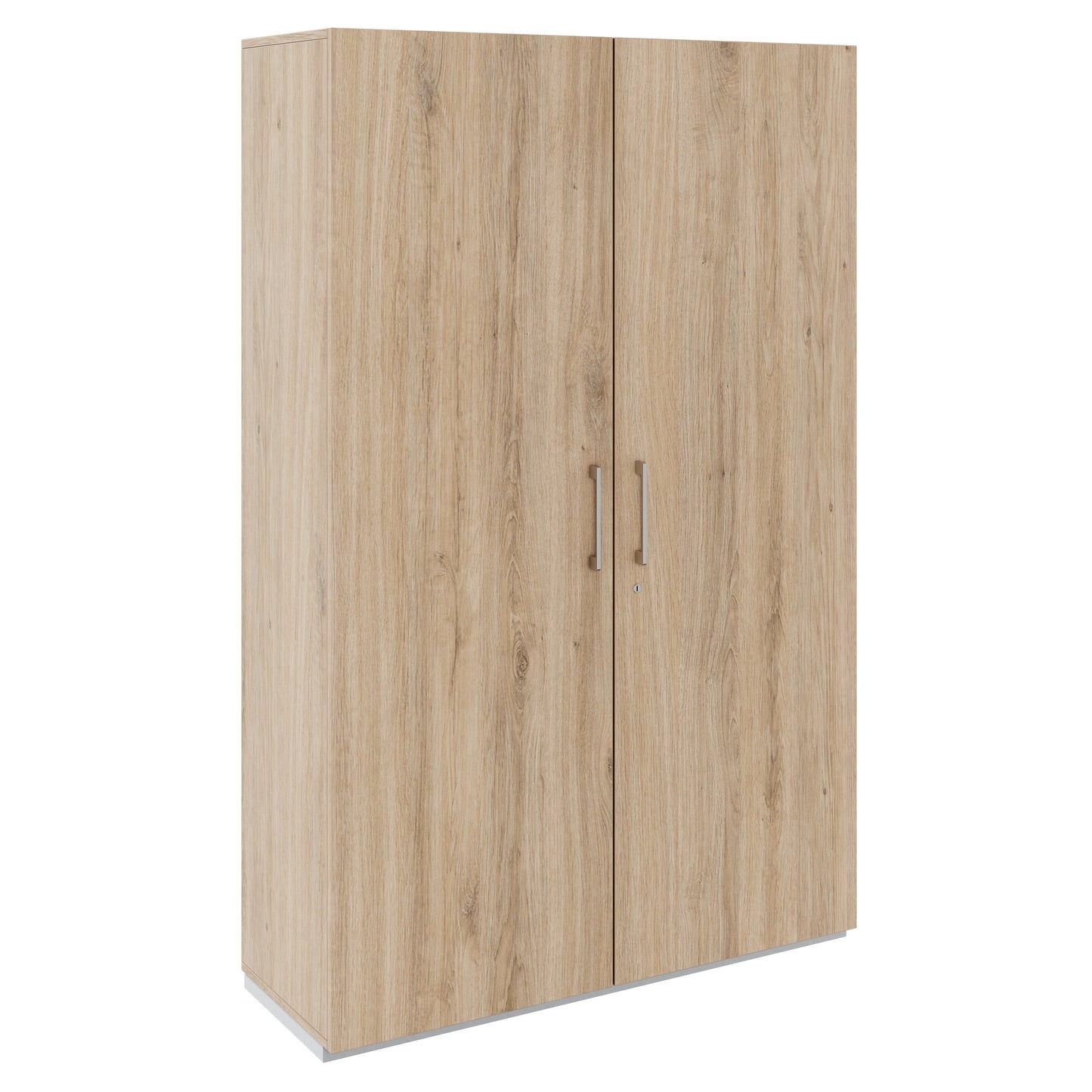 PRO Flügeltürenschrank | 5 OH, 800 - 1200 x 1880 mm, Soft-Close, Natureiche