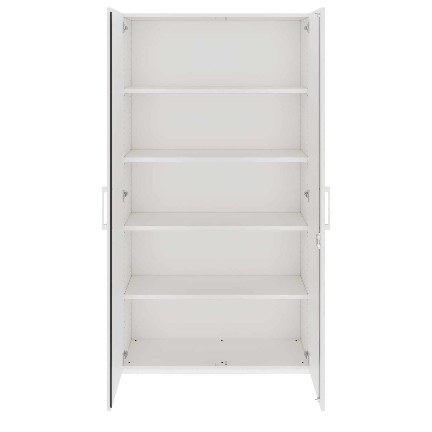 PRO Armoire de porte d'aile | 5 oh, 800 - 1200 x 1880 mm, Soft -Close, blanc