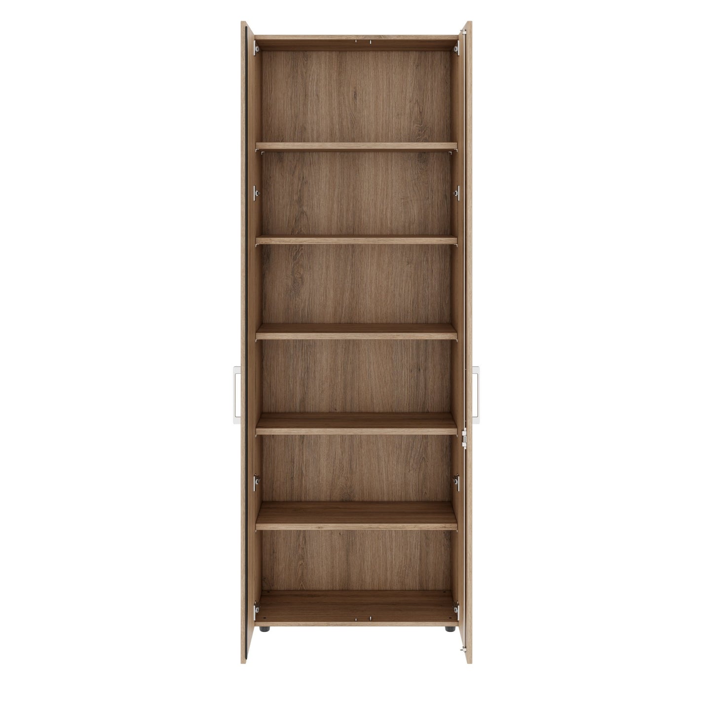 PRO Cabinetto per porte dell'ala | 6 OH, 800 - 1200 x 2250 mm, morbido, area naturale