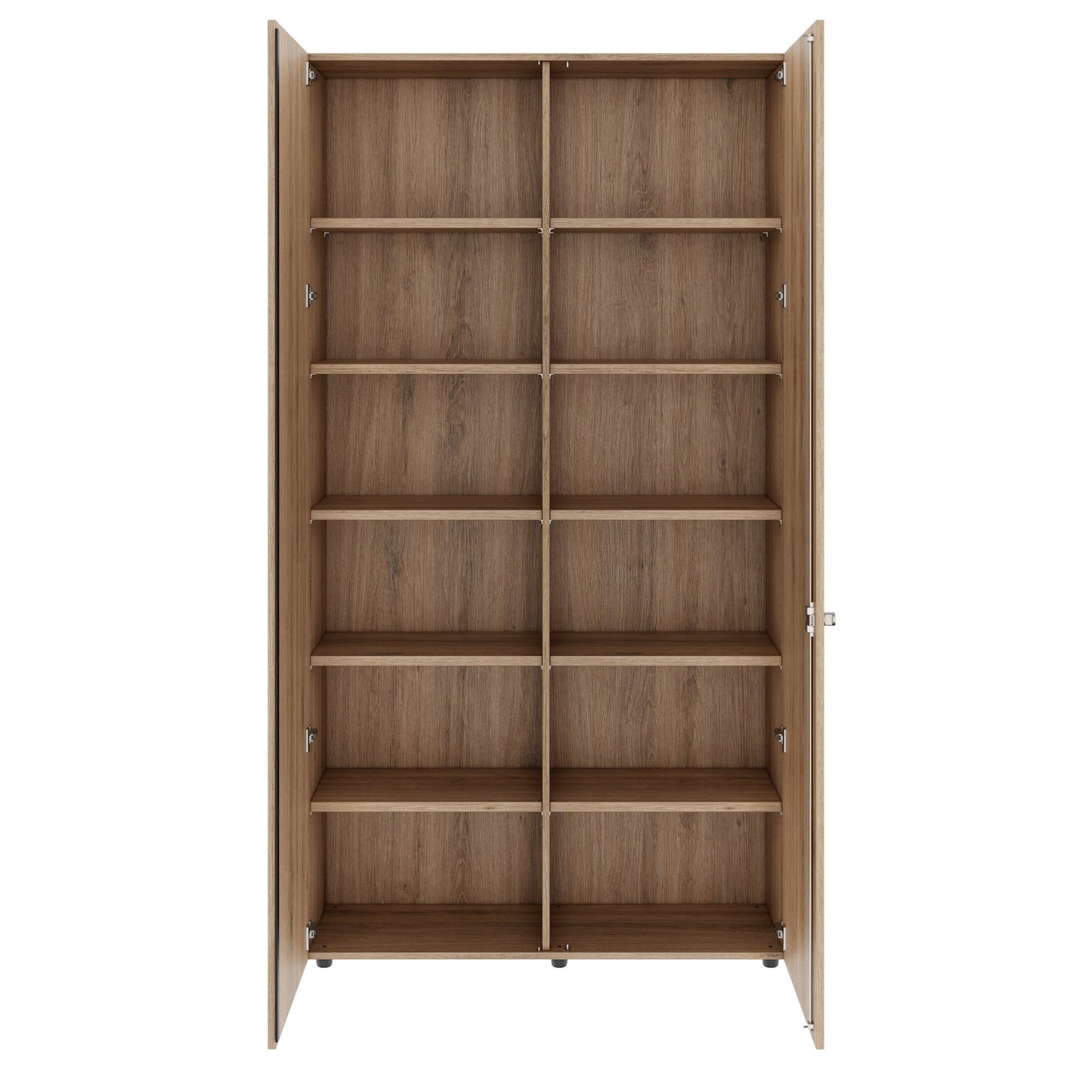 PRO Cabinetto per porte dell'ala | 6 OH, 800 - 1200 x 2250 mm, morbido, area naturale
