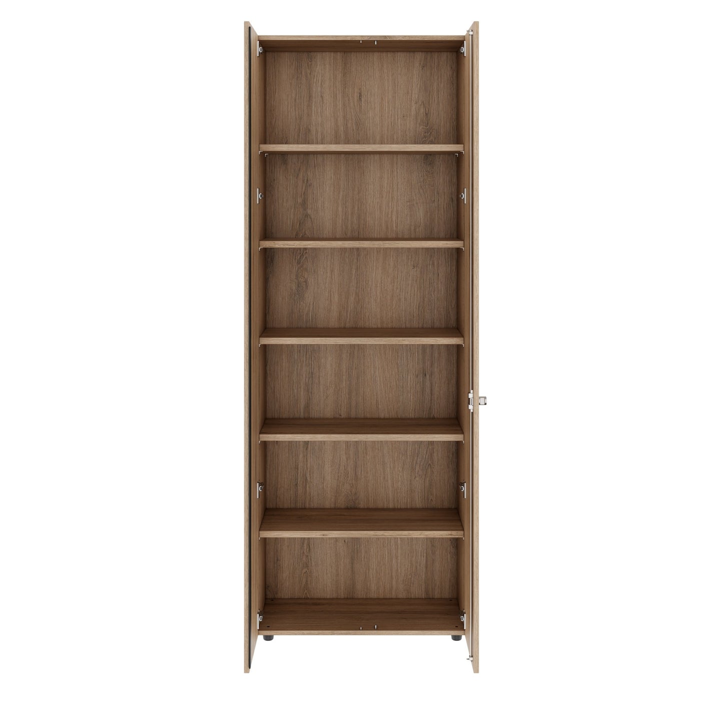 PRO Cabinetto per porte dell'ala | 6 OH, 800 - 1200 x 2250 mm, morbido, area naturale