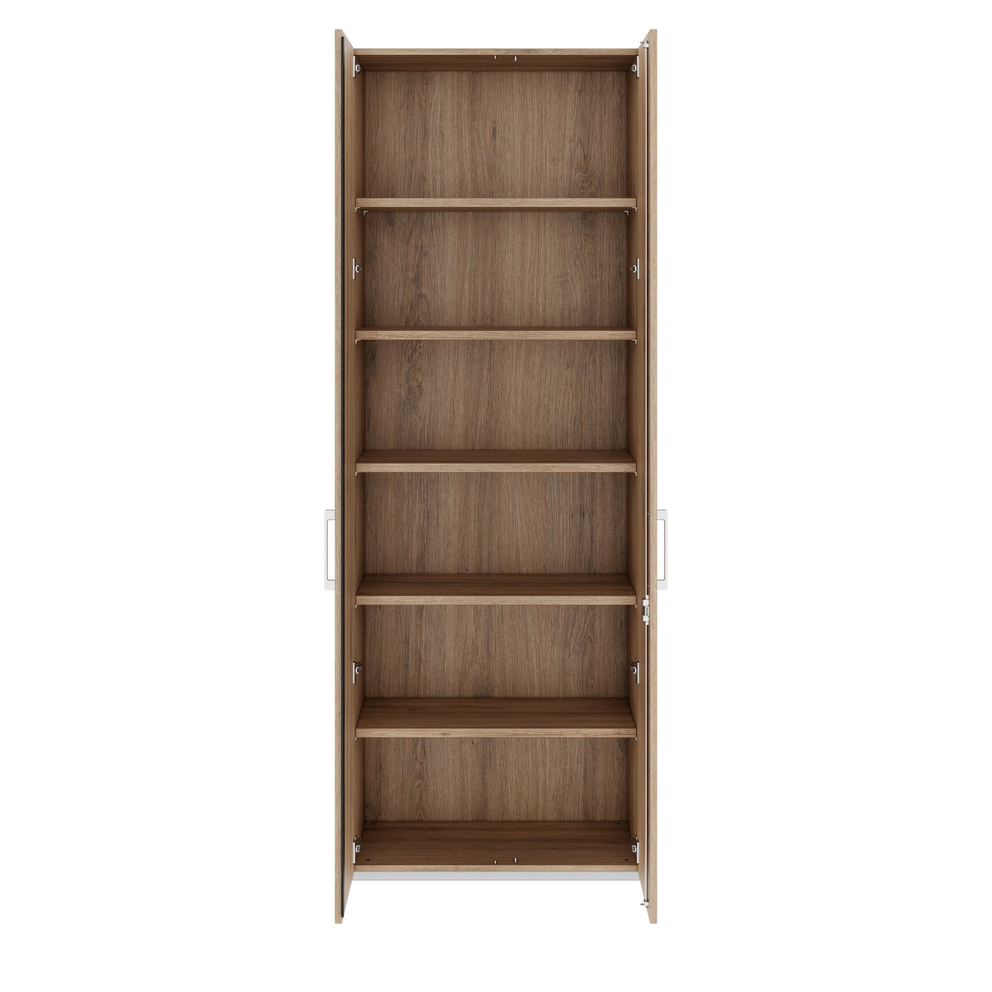 PRO Cabinetto per porte dell'ala | 6 OH, 800 - 1200 x 2250 mm, morbido, area naturale