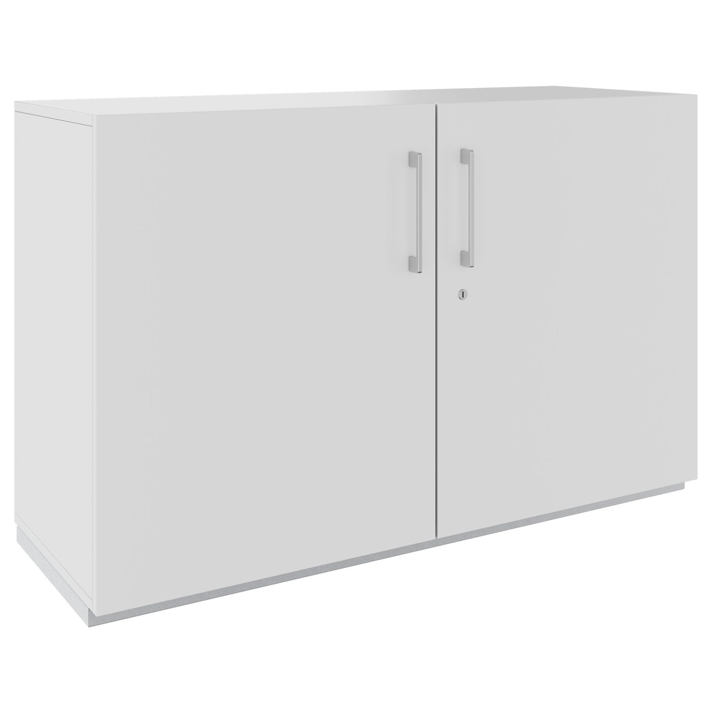 PRO hinged door cabinet | 2 OH, 800 - 1200 x 770 mm, soft close, gray