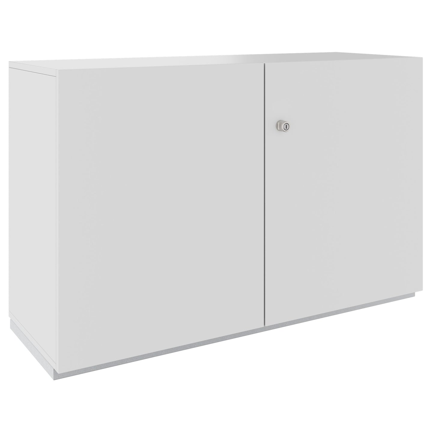 PRO hinged door cabinet | 2 OH, 800 - 1200 x 770 mm, soft close, gray