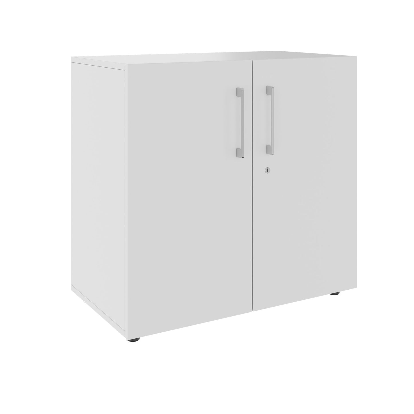 PRO hinged door cabinet | 2 OH, 800 - 1200 x 770 mm, soft close, gray