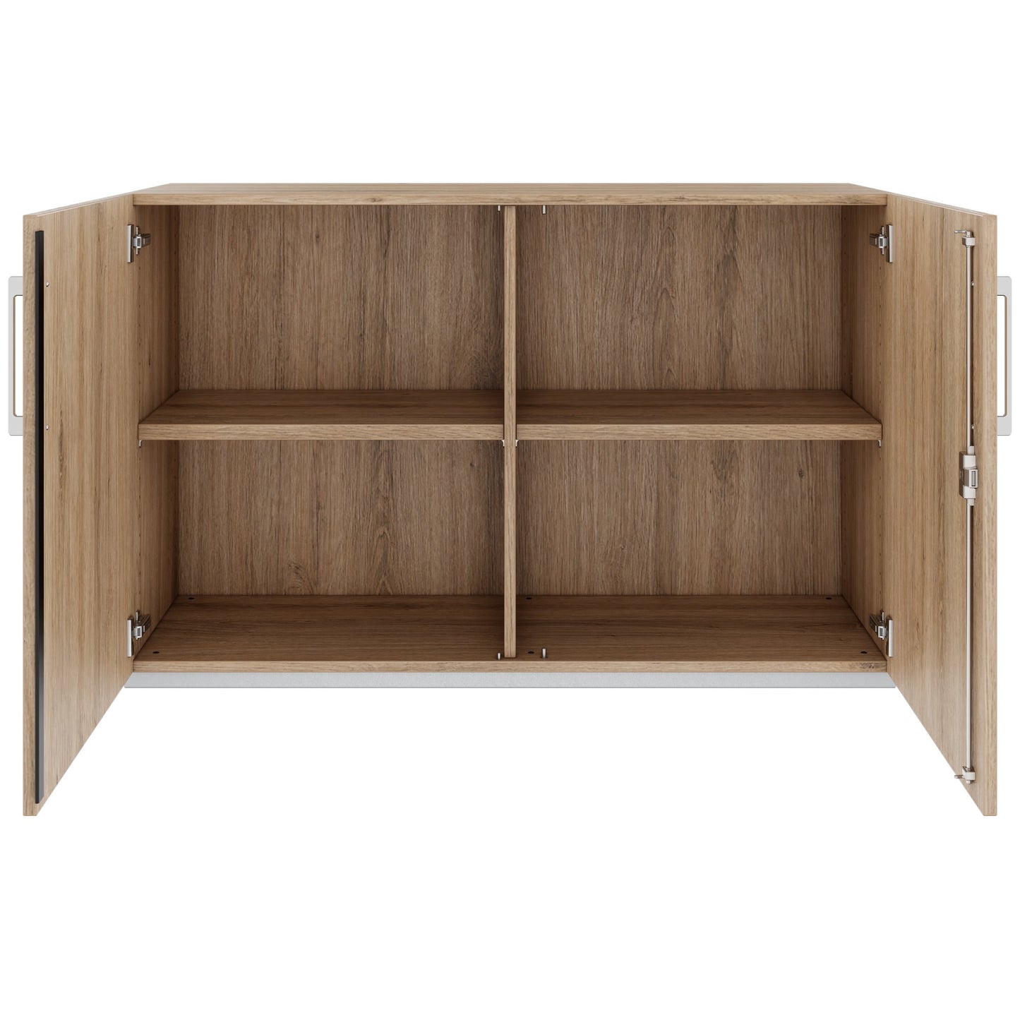 PRO Armoire de porte d'aile | 2 oh, 800 - 1200 x 770 mm, soft-close, chêne naturel