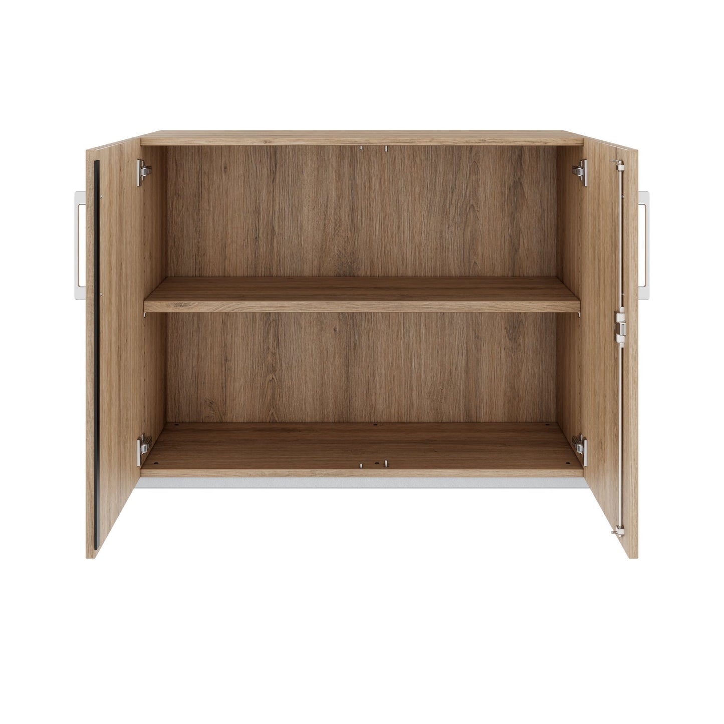 PRO Armoire de porte d'aile | 2 oh, 800 - 1200 x 770 mm, soft-close, chêne naturel