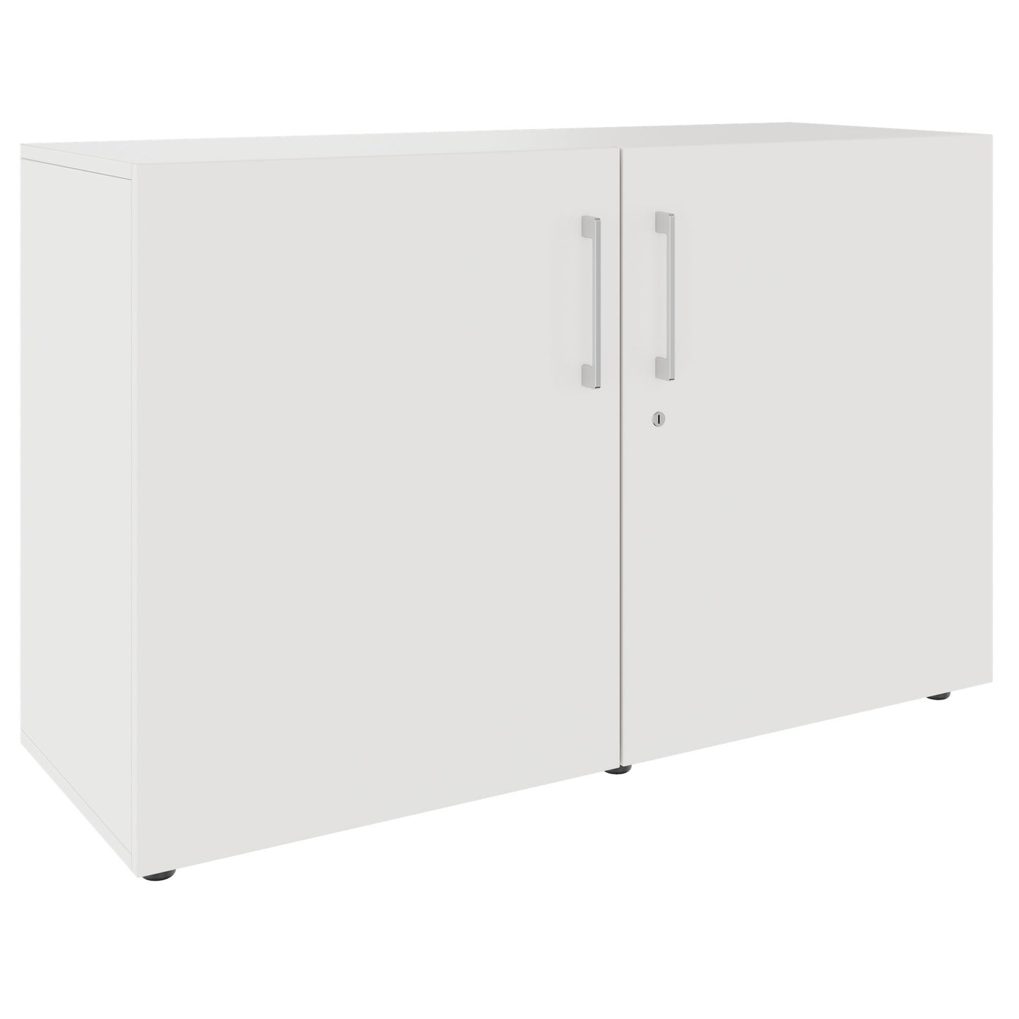 PRO Flügeltürenschrank | 2 OH, 800 - 1200 x 770 mm, Soft-Close, Weiss