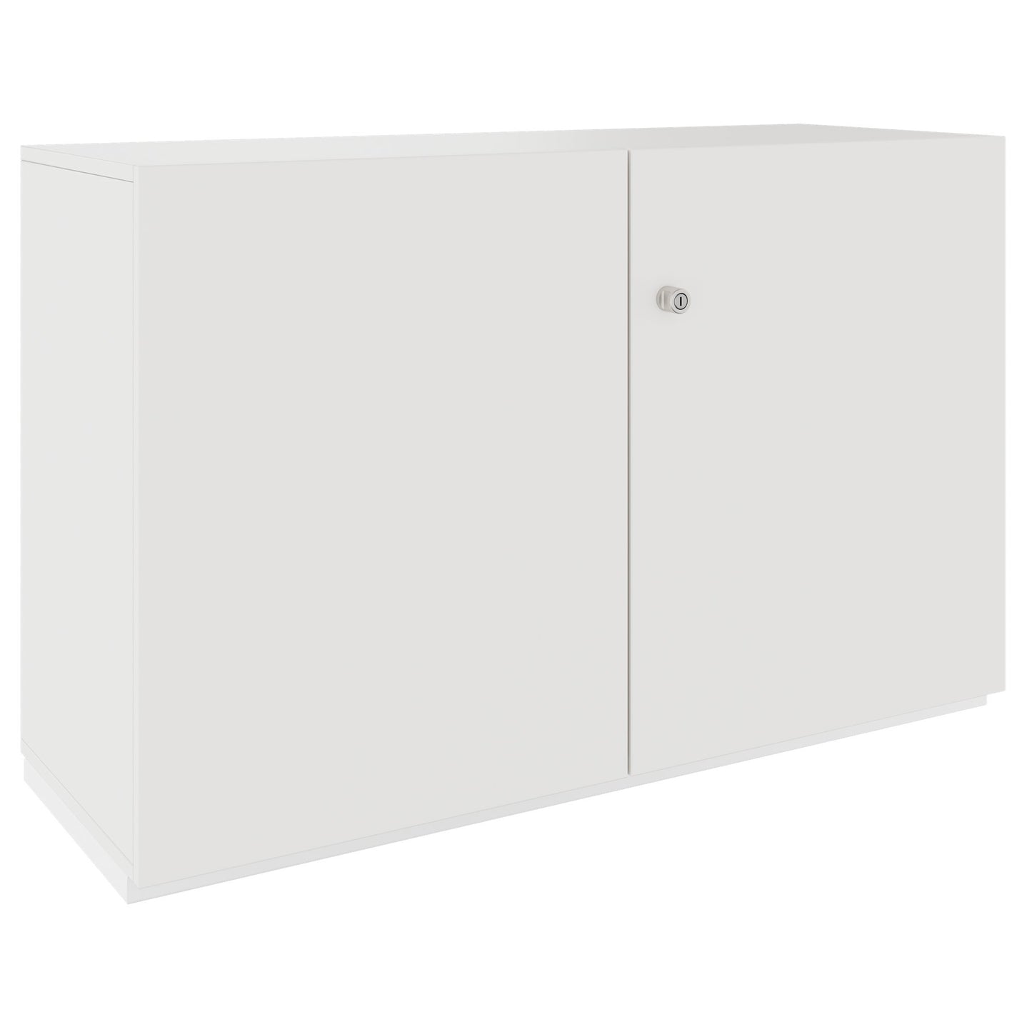 PRO Flügeltürenschrank | 2 OH, 800 - 1200 x 770 mm, Soft-Close, Weiss