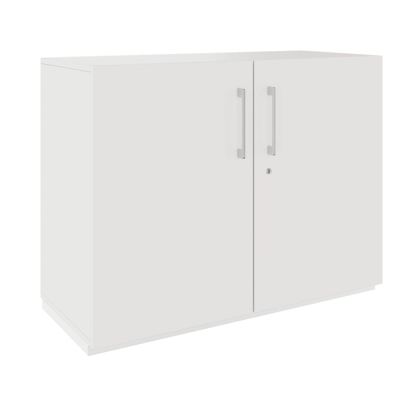 PRO Flügeltürenschrank | 2 OH, 800 - 1200 x 770 mm, Soft-Close, Weiss