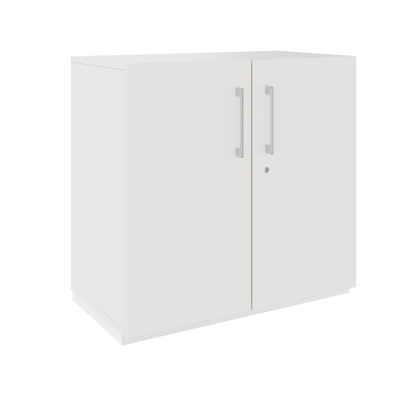 PRO Flügeltürenschrank | 2 OH, 800 - 1200 x 770 mm, Soft-Close, Weiss