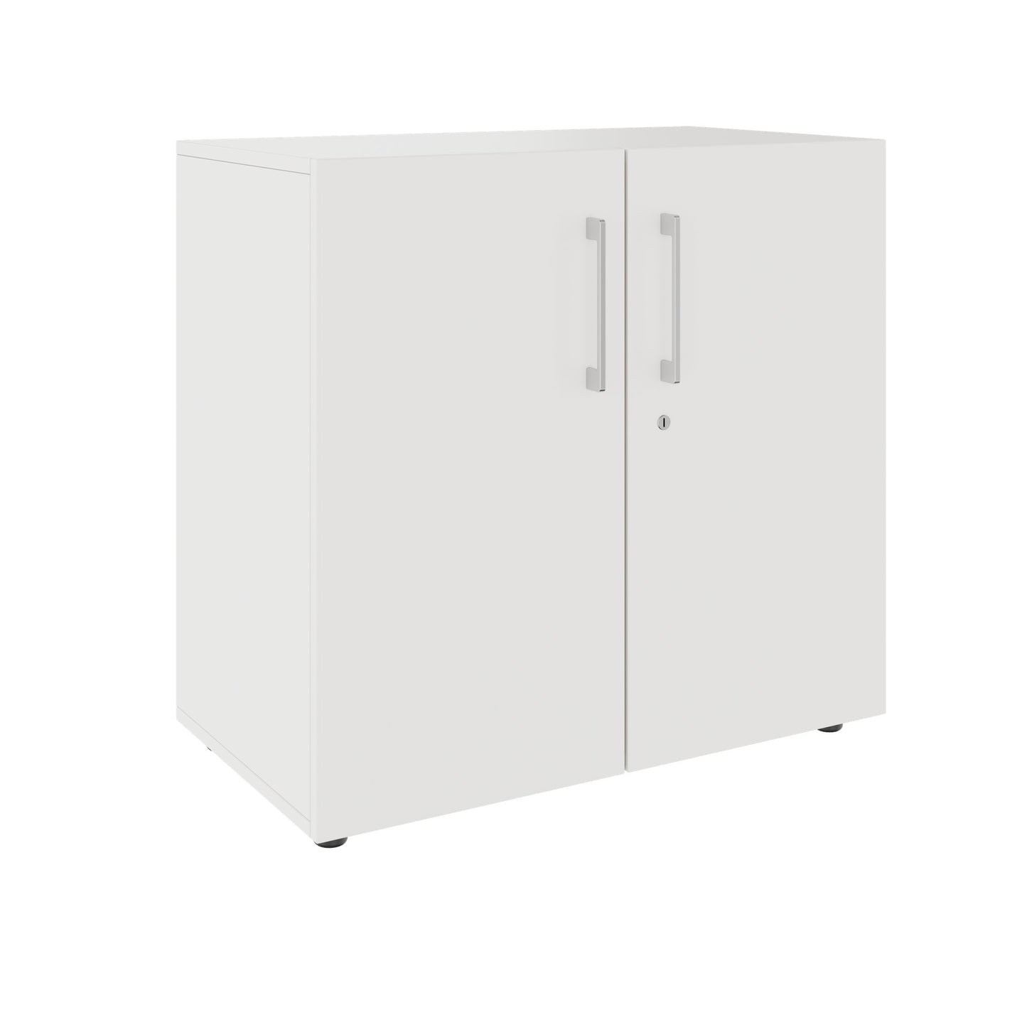 PRO Flügeltürenschrank | 2 OH, 800 - 1200 x 770 mm, Soft-Close, Weiss