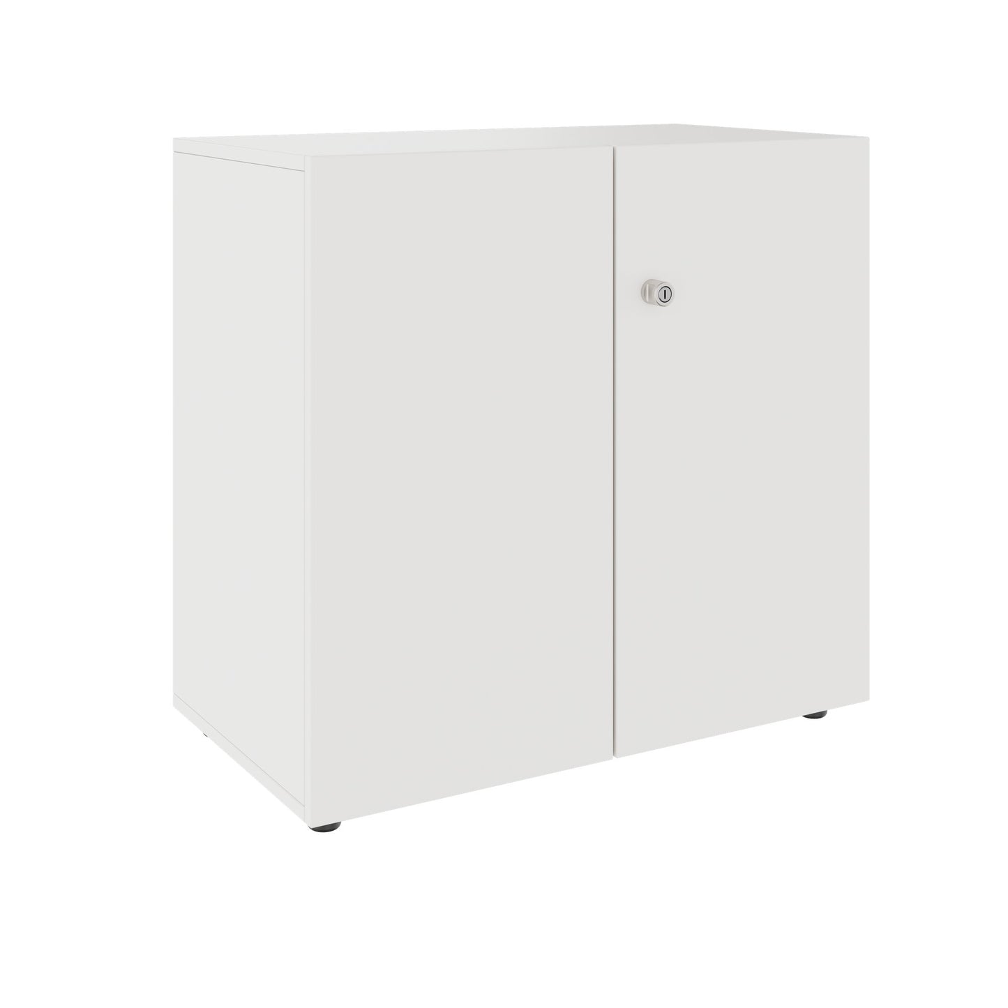 PRO Flügeltürenschrank | 2 OH, 800 - 1200 x 770 mm, Soft-Close, Weiss