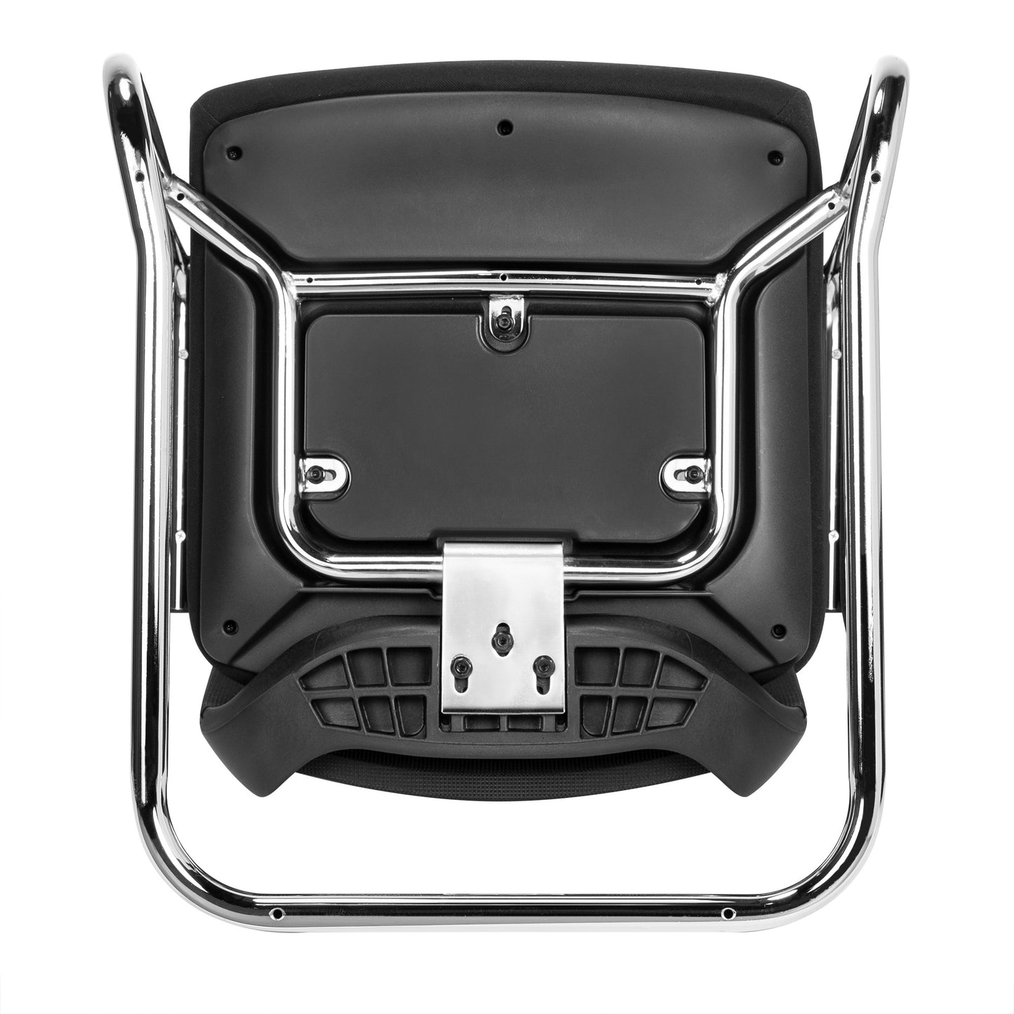NETKON Cantilever Chair | Mesh Back, Black