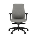 Chaise de bureau pivotante HARDY | mécanisme synchrone, accoudoirs 3D, gris - 3 Thumbnail Image