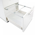 OPTIMA pedestal cabinet | 800 mm deep, white - 2 Thumbnail Image