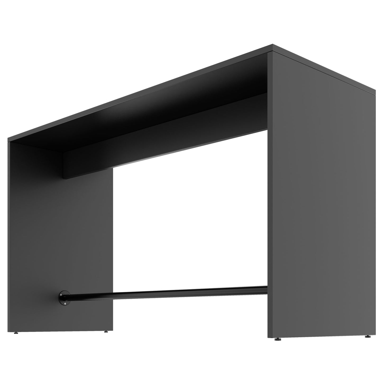 LIGHT Table haute | 1600 - 1800 mm, anthracite