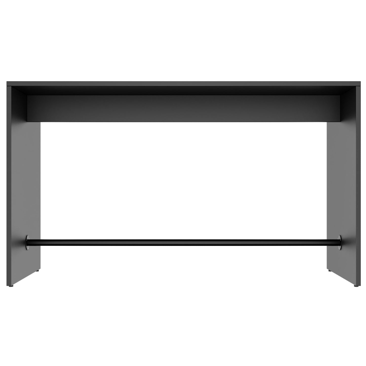 LIGHT Table haute | 1600 - 1800 mm, anthracite