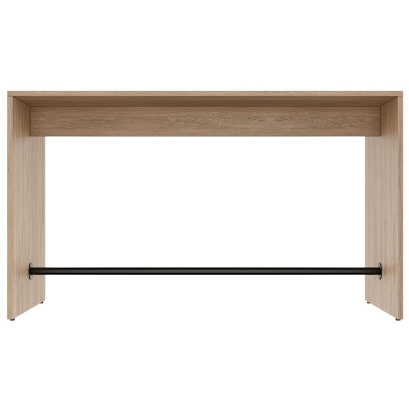LIGHT Table haute | 1600 - 1800 mm, chêne ambre