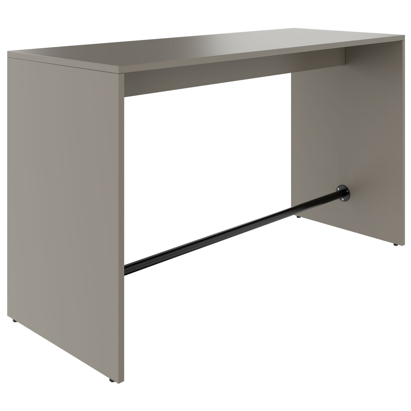 LIGHT Table haute | 1600 - 1800 mm, gris cubanite