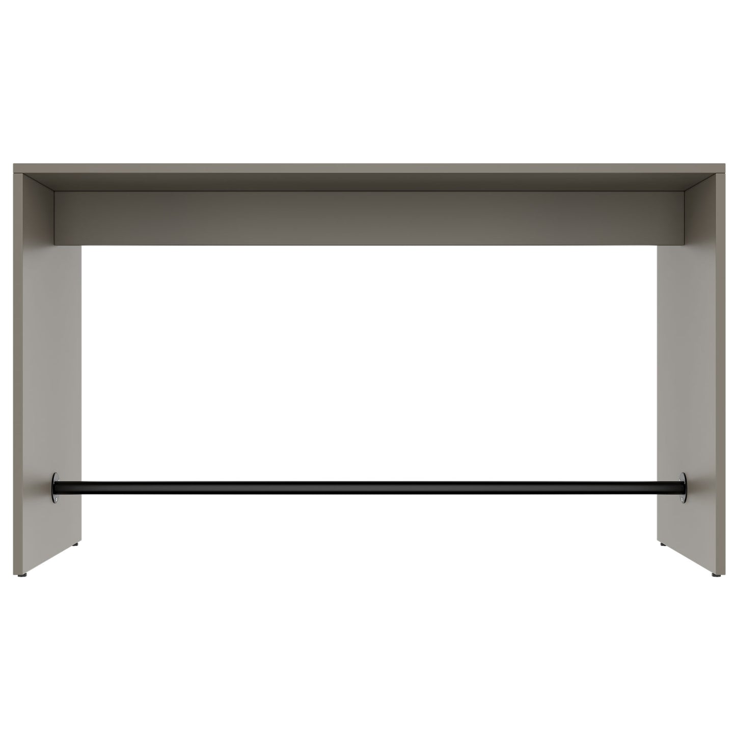 LIGHT Table haute | 1600 - 1800 mm, gris cubanite