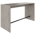 LIGHT high table | 1600 - 1800 mm, gray northern oak - 1 Thumbnail Image
