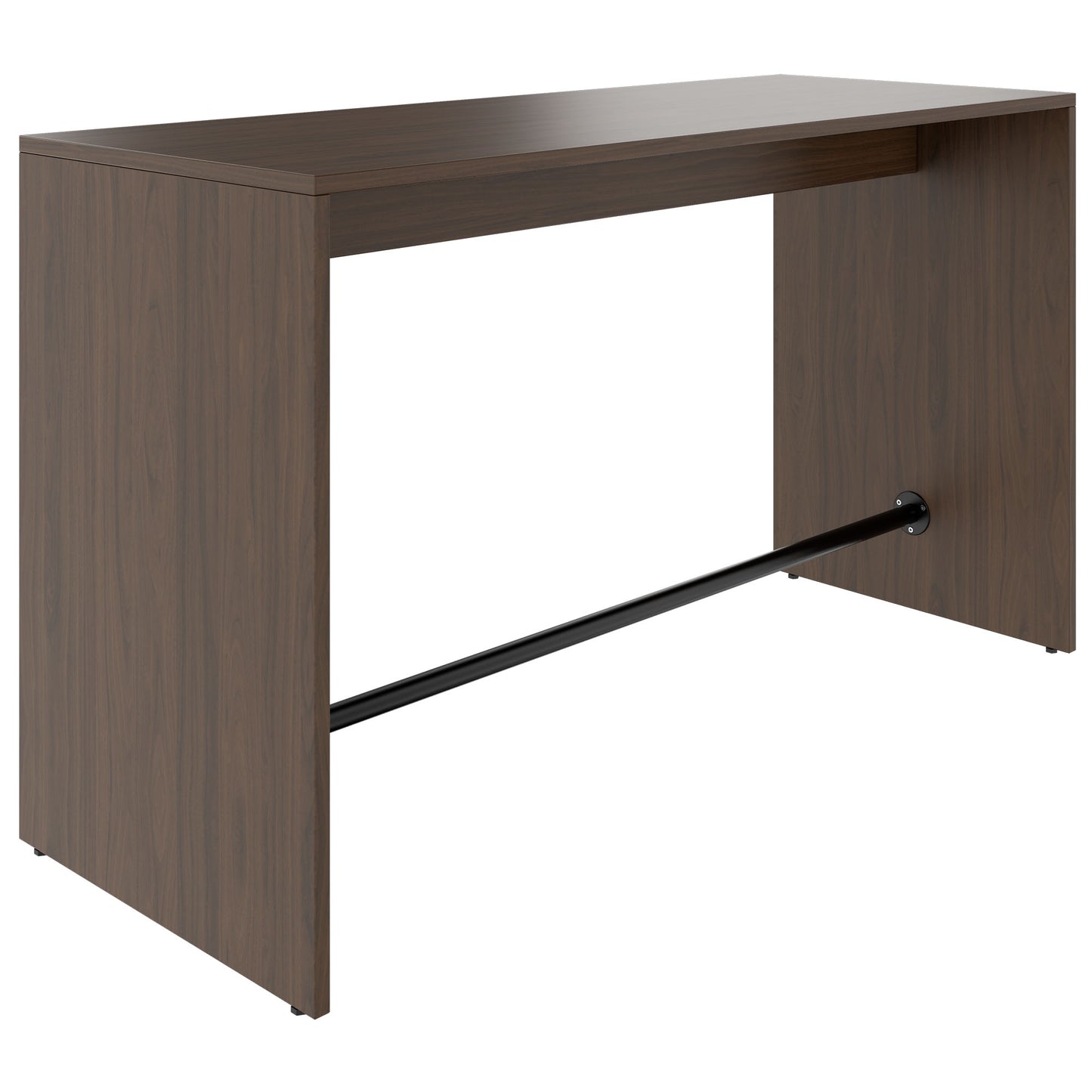 LIGHT Table haute | 1600 - 1800 mm, noyer