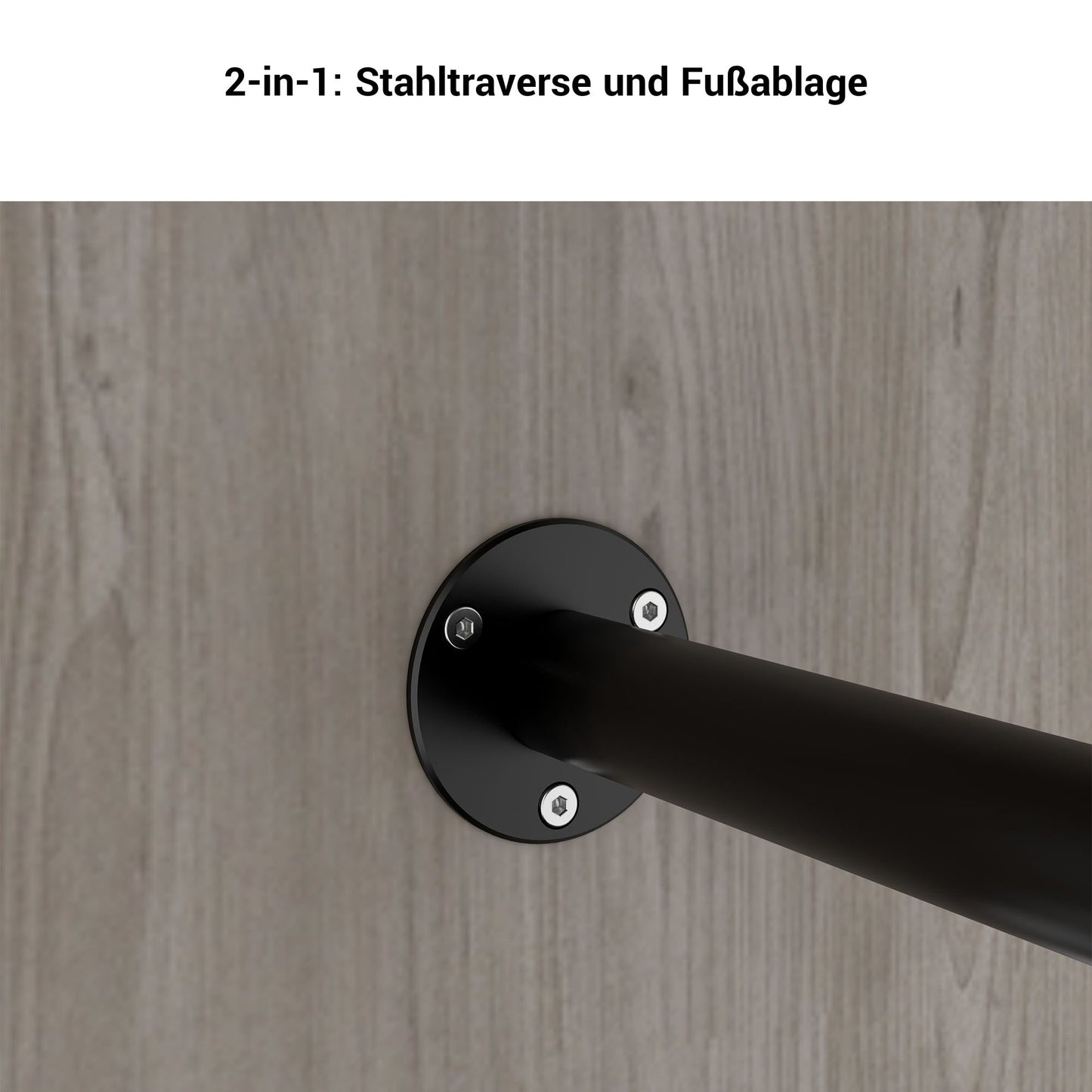 LIGHT Tabella alta | 1600 - 1800 mm, grigio perla