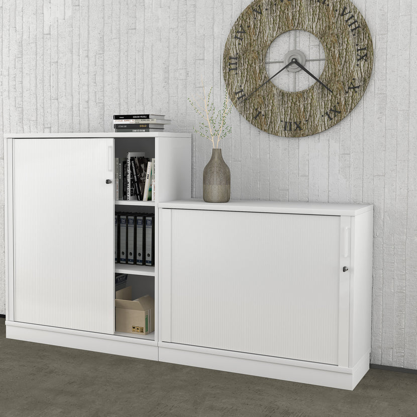 UNI Base di legno | 1000 mm, bianco