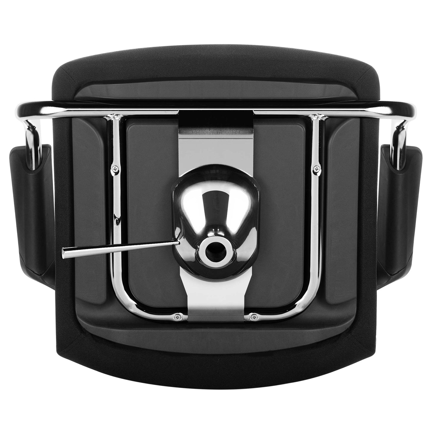 WIND swivel chair on wheels | Height adjustable, mesh back, polyester cover BERTA - Mint