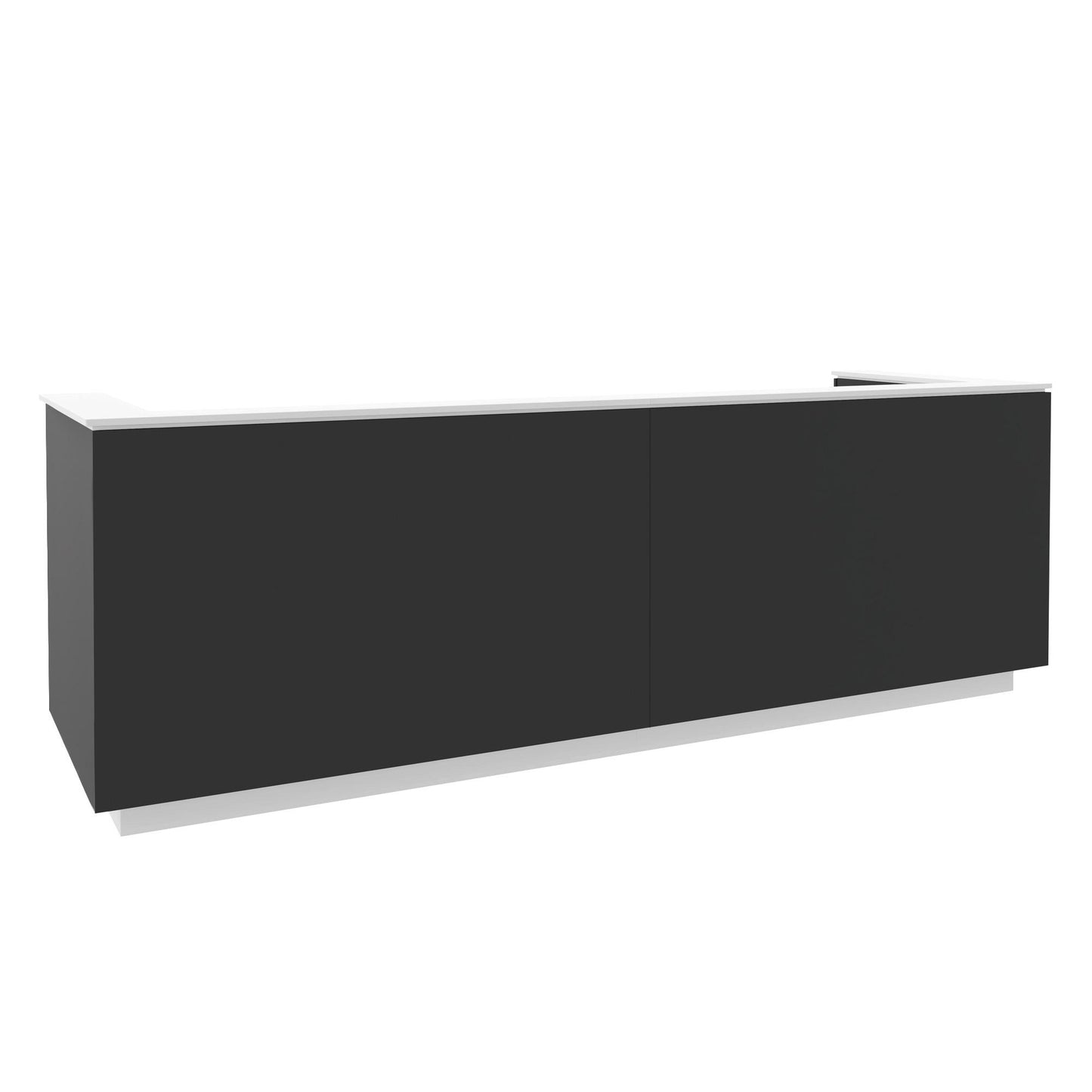 ICE reception desk | 3214 x 1022 mm, anthracite