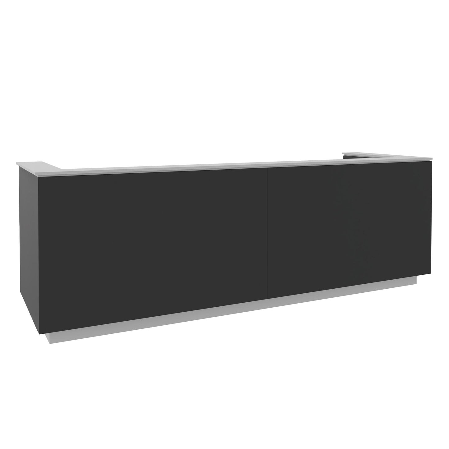 ICE reception desk | 3214 x 1022 mm, anthracite