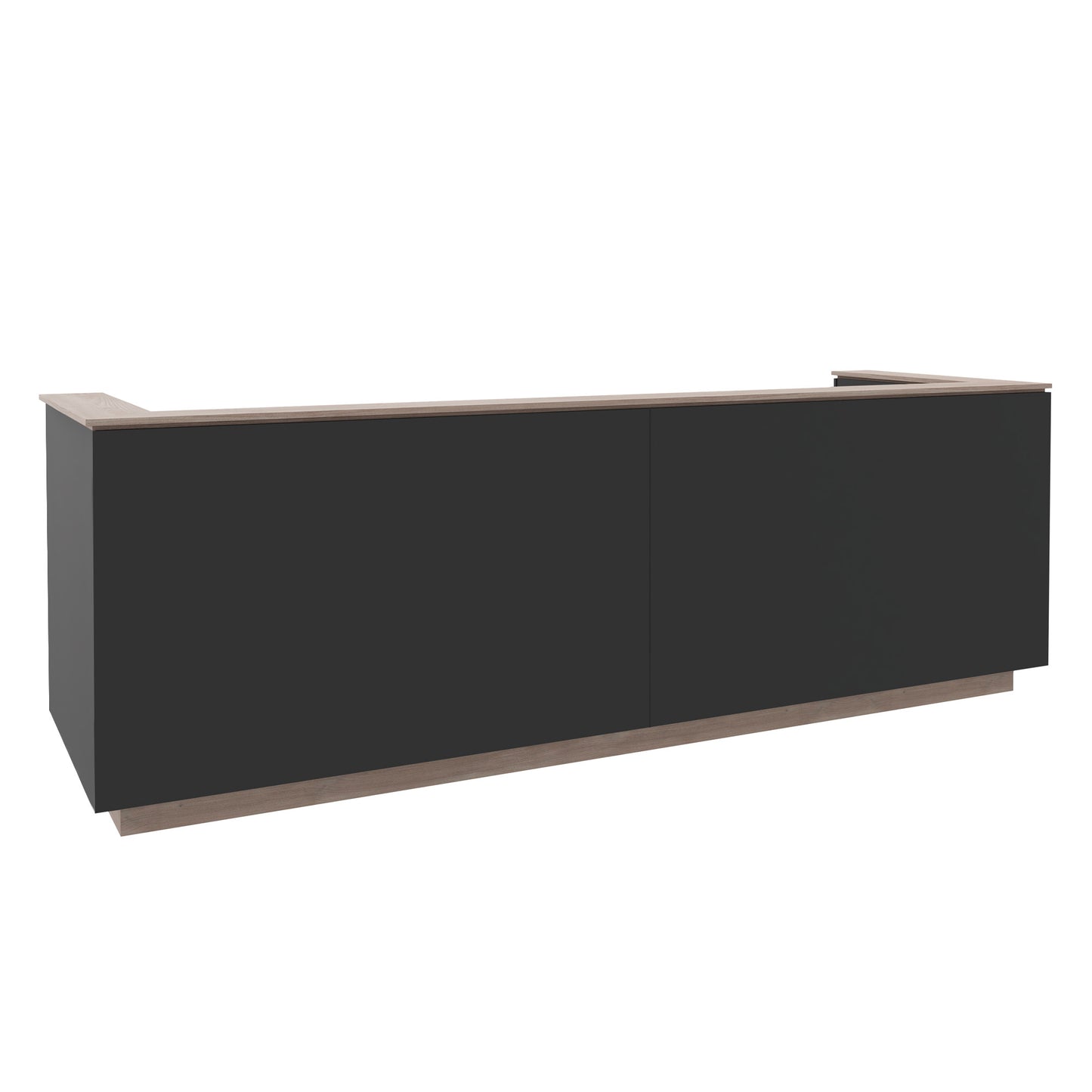ICE reception desk | 3214 x 1022 mm, anthracite