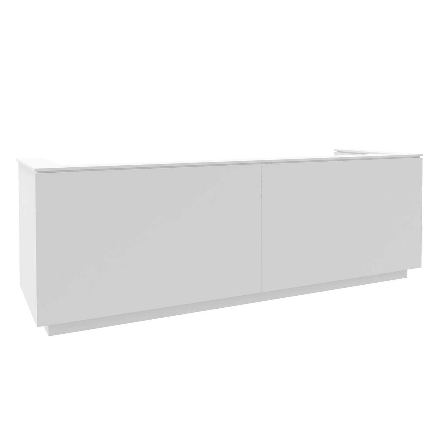 ICE Reception counter | 3214 x 1022 mm, white