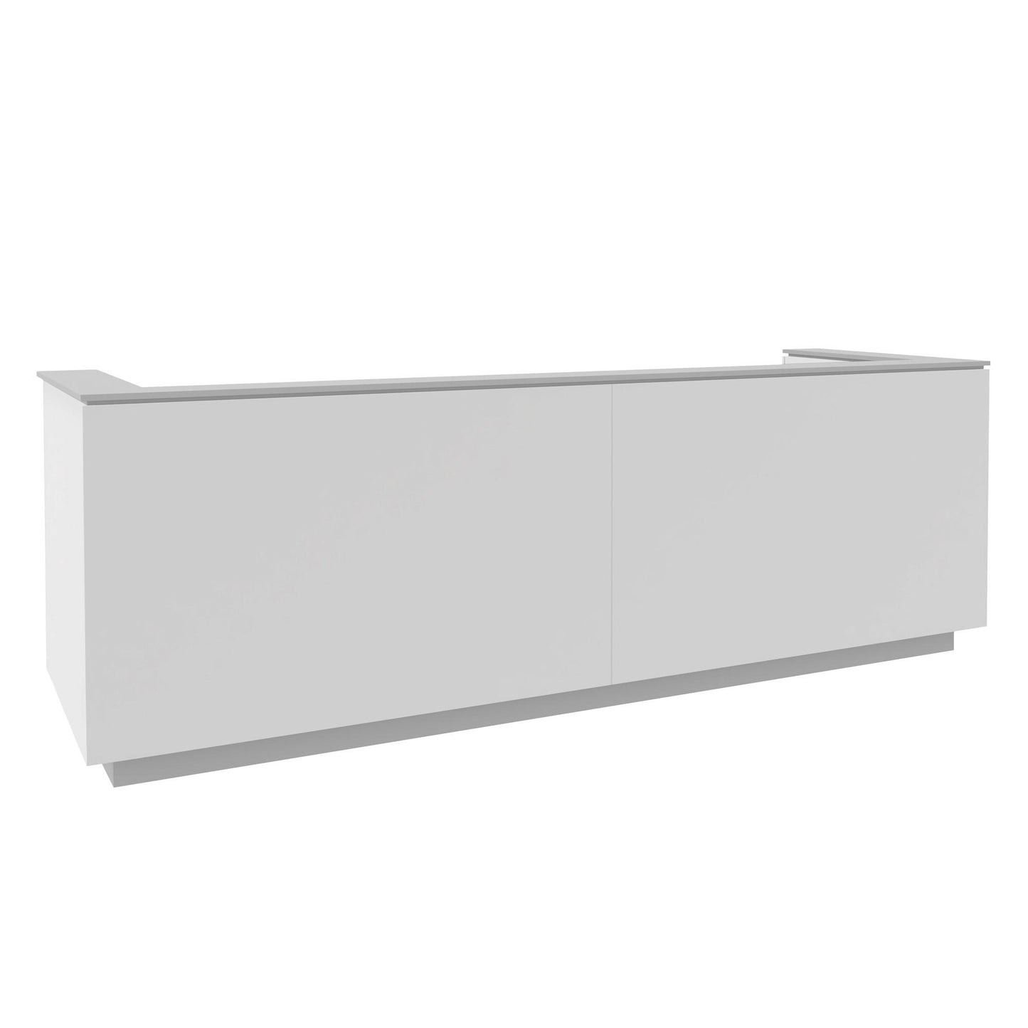 ICE Reception counter | 3214 x 1022 mm, white