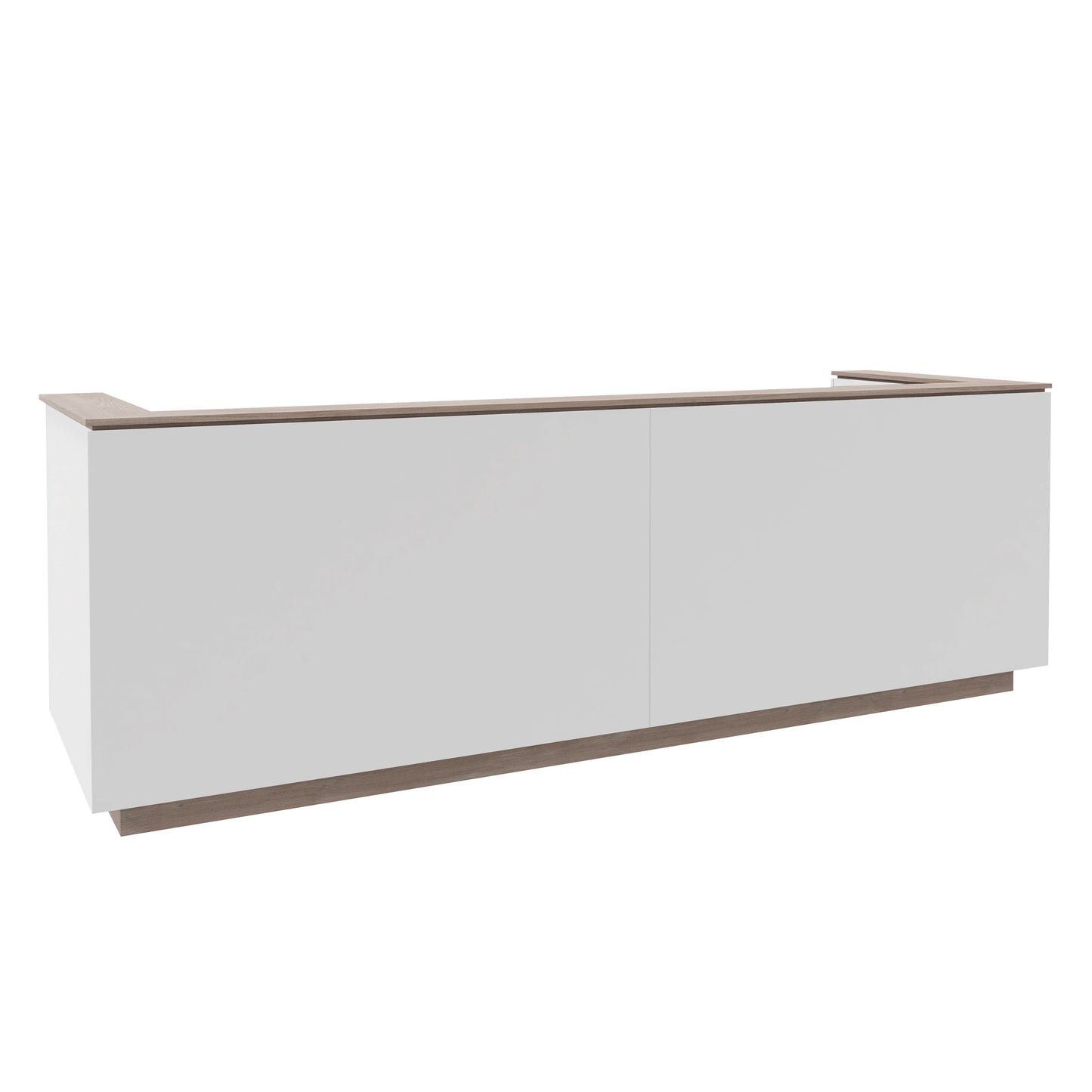 ICE Reception counter | 3214 x 1022 mm, white