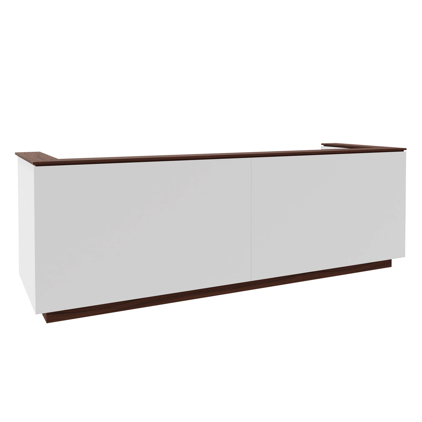 ICE Reception counter | 3214 x 1022 mm, white