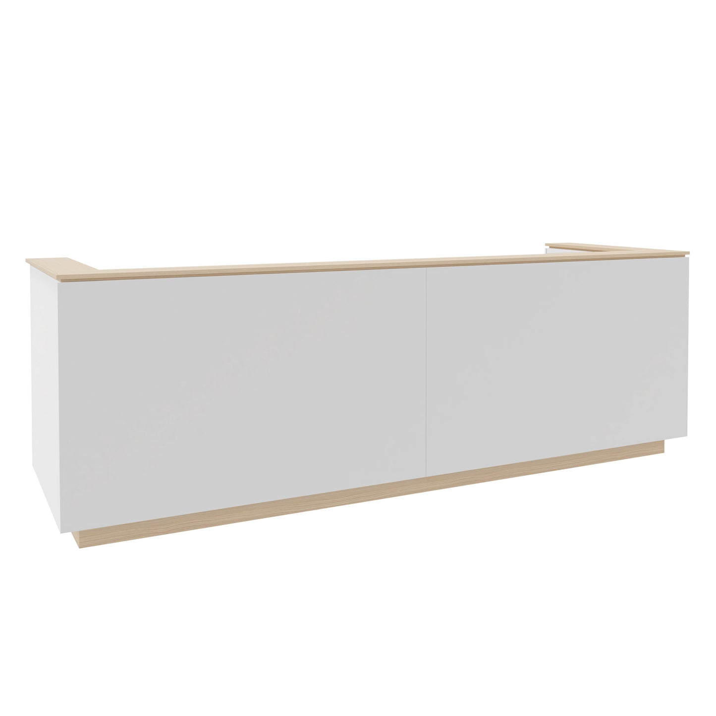 ICE Reception counter | 3214 x 1022 mm, white