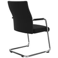 IMPOSING XXL visitor chair | Up to 180 KG, cantilever chair, high back, black - 3 Thumbnail Image