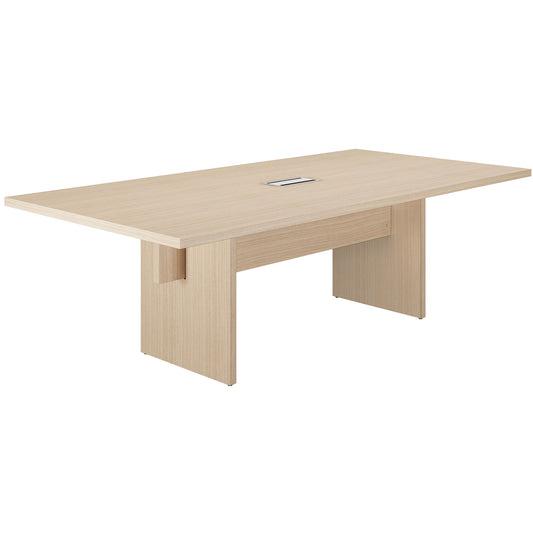 BRALCO SILE conference table | 2400 - 4200 mm (6 - 16 people), electrified, oak
