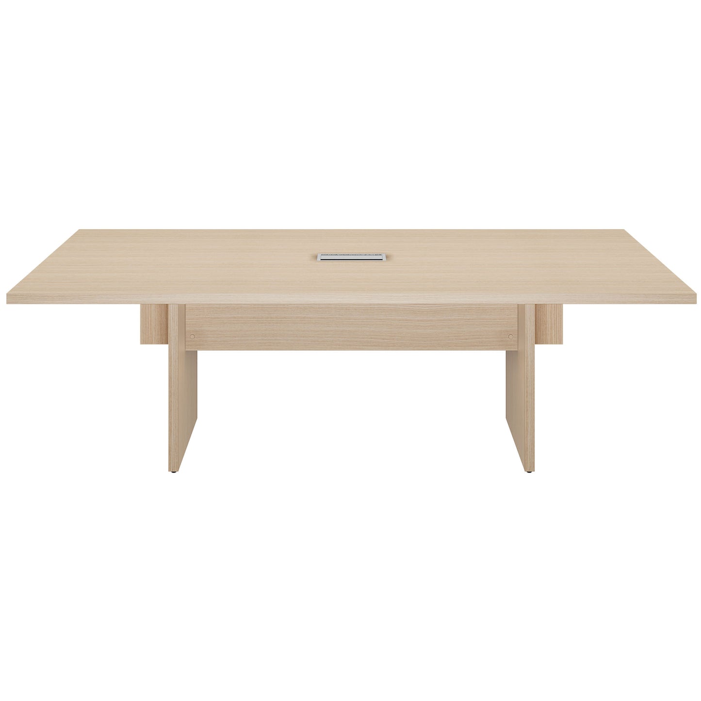 BRALCO SILE Konferenztisch | 2400 - 4200 mm (6 - 16 Personen), elektrifiziert, Eiche