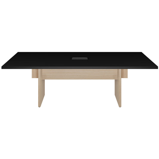 BRALCO SILE conference table | 2400 - 4200 mm (6 - 16 people), electrified, black
